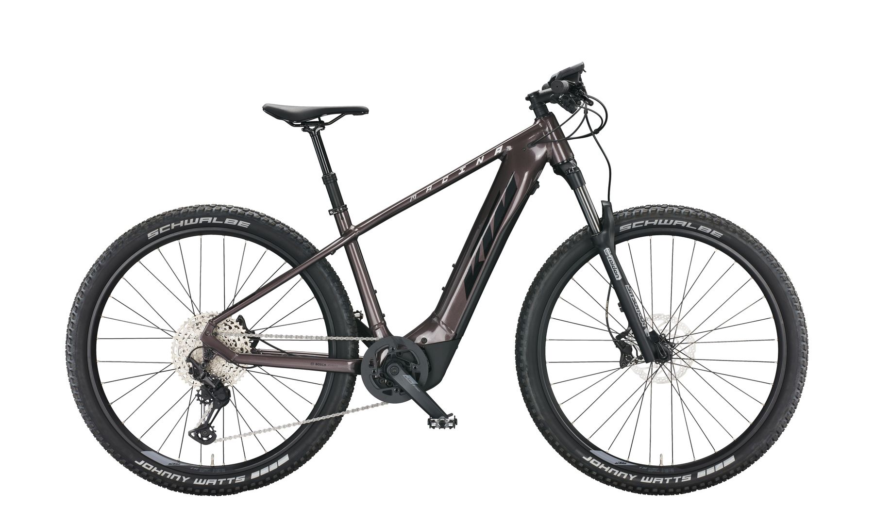 E-Bike Hardtail KTM MACINA TEAM 692 GLORIOUS 400Wh CX elderberry 12-G 53cm