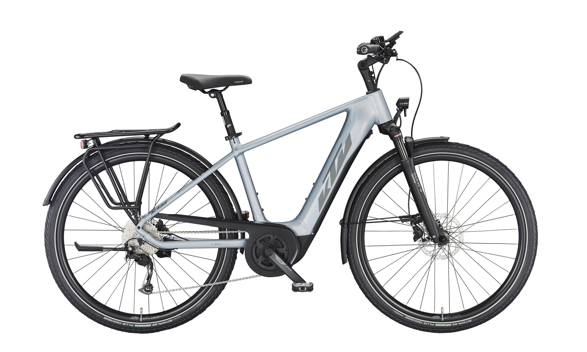 E-Bike KTM Macina Tour P510 Herren 9G Performance line 500 Wh 28" Azzuro silver
