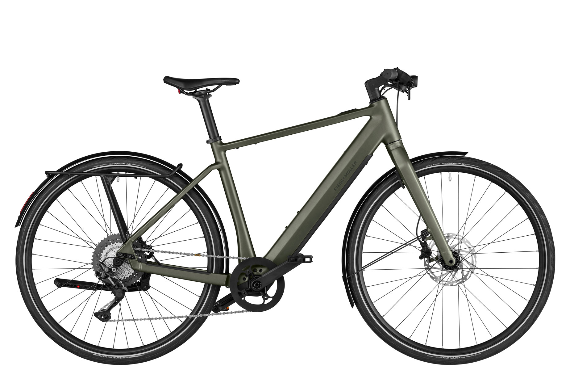 E-Bike Riese & Müller UBN Five touring 51 cm 28" 11G Fazua Ride 60 430 Wh selva