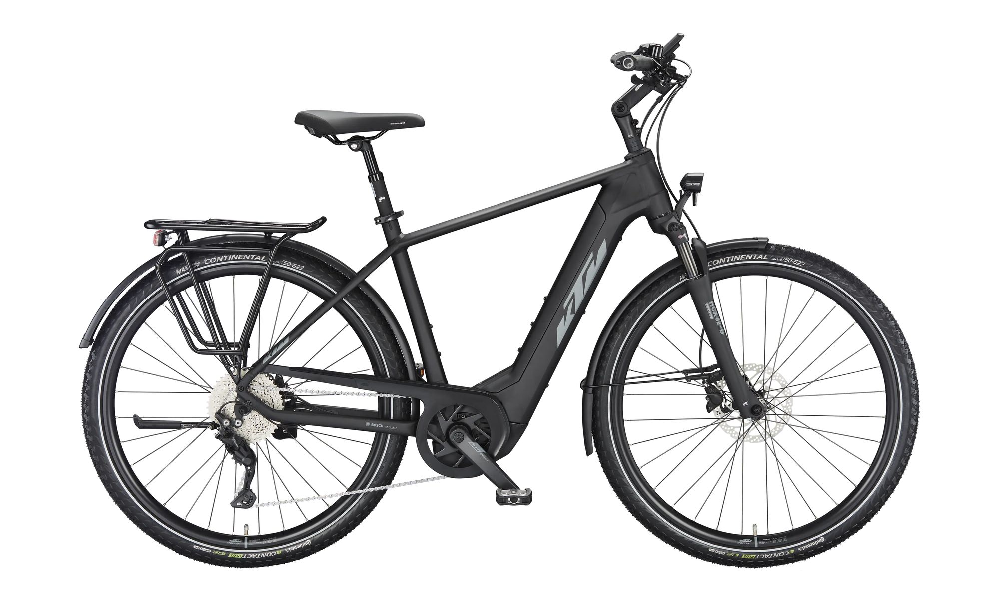 E-Bike KTM Macina Tour CX 610 Intuvia 100 Herren 625 Wh 10G 28" black matt