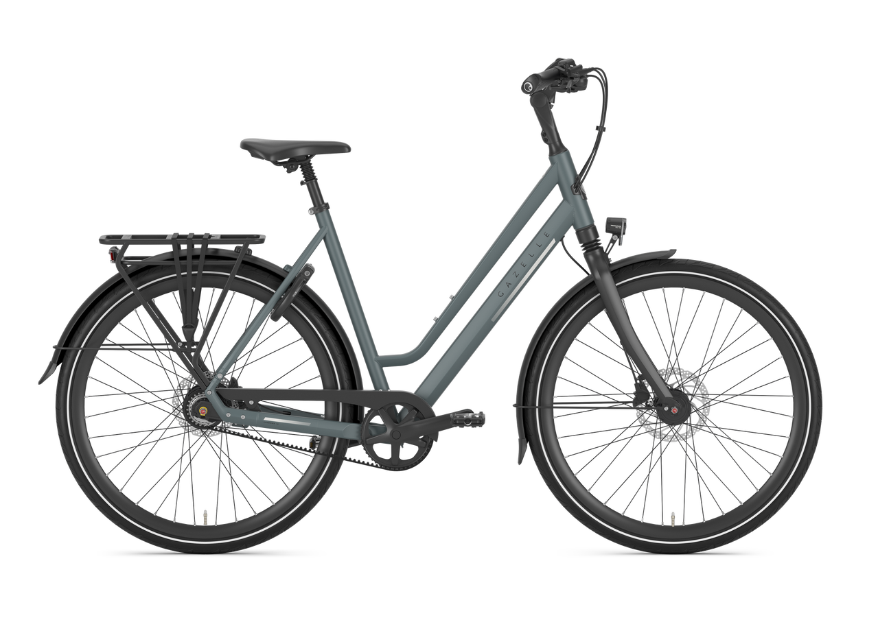 Trekkingrad Gazelle Chamonix S8 Low-Step petrol blue
