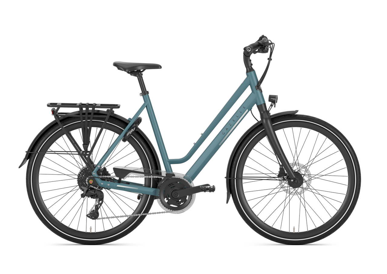 Trekkingrad Gazelle Chamonix T20 Low-Step thunder grey