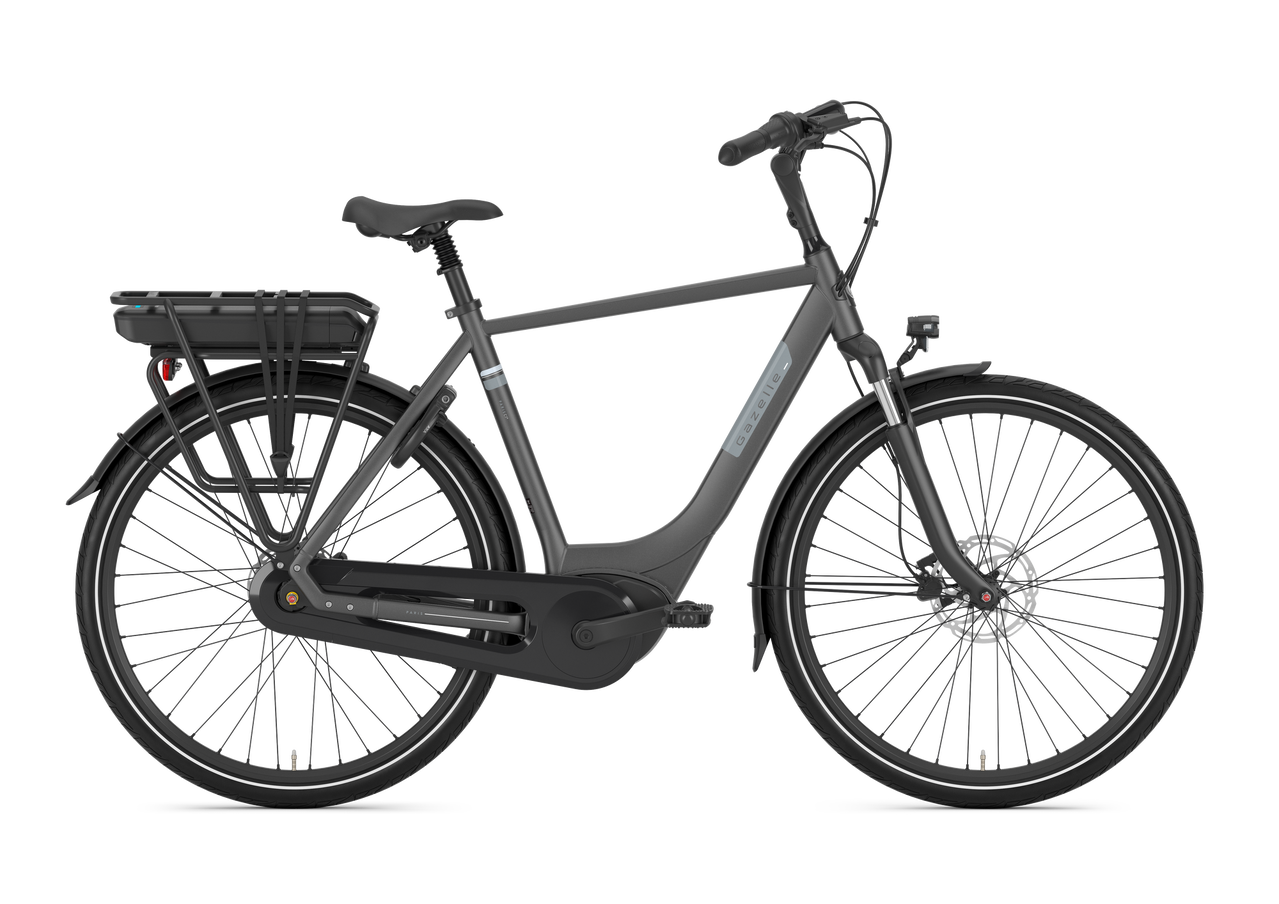 E-Bike Gazelle Paris C7+ High-Step anthracite grey 500 Wh
