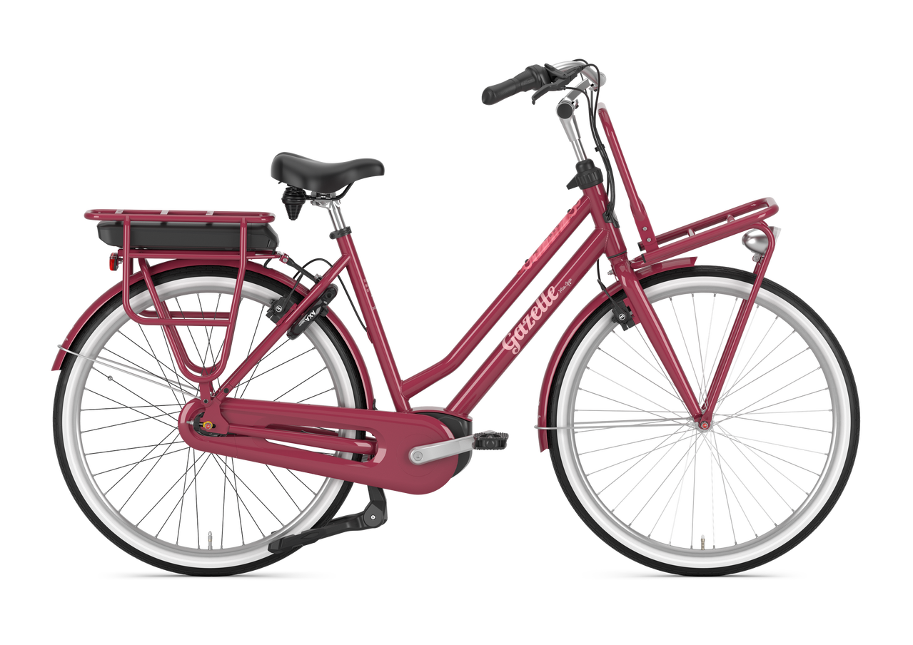 E-Bike Gazelle Miss Grace C7 Low-Step coral red 400 Wh