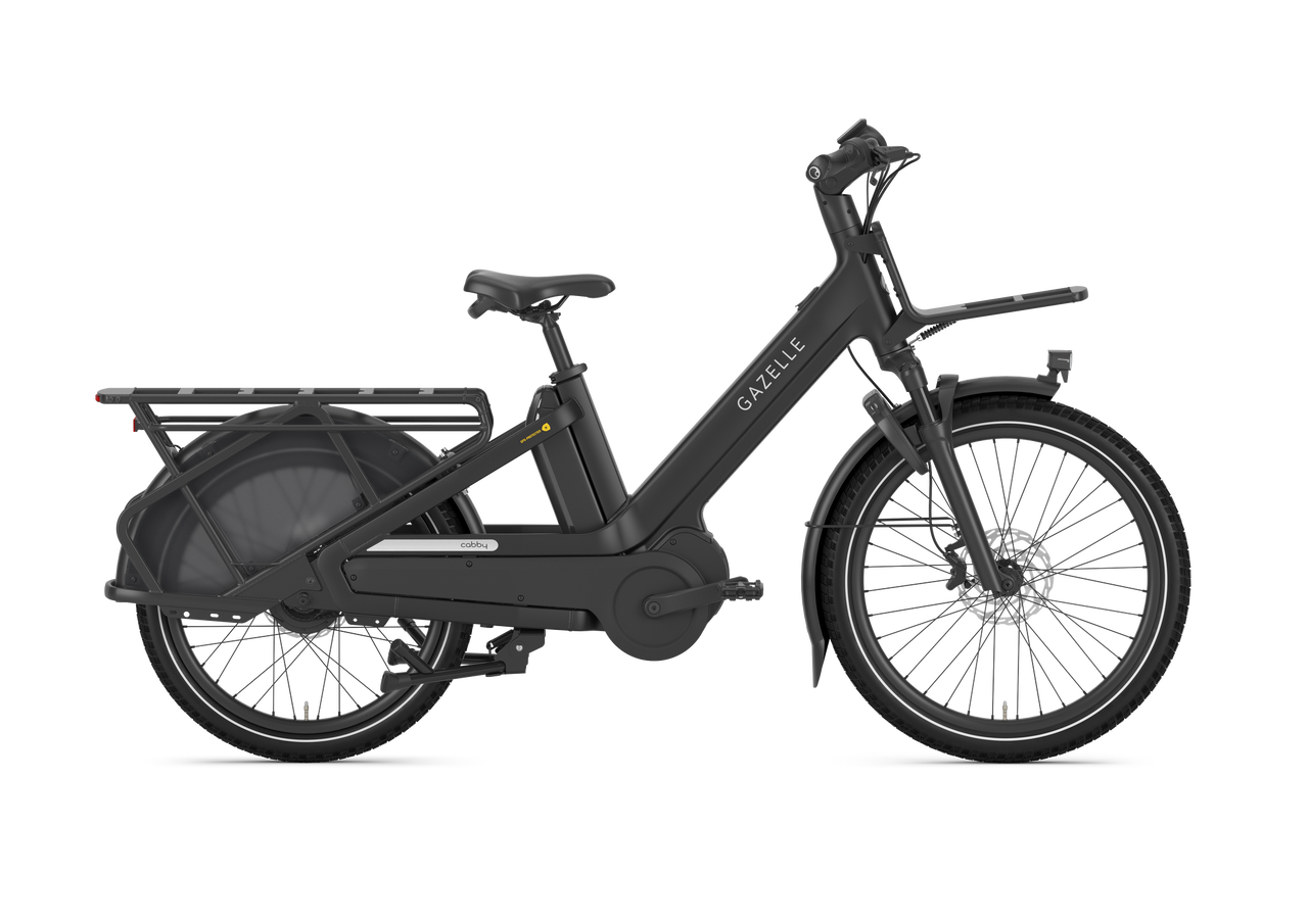 E-Bike Gazelle Cabby C380 Low-Step black 400 Wh