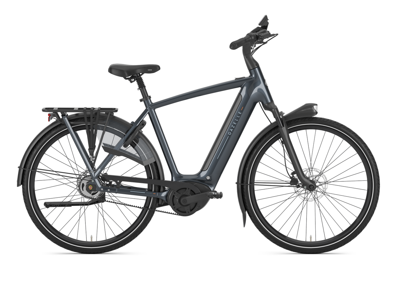E-Bike Gazelle Grenoble C5 High-Step anthracite grey 600 Wh