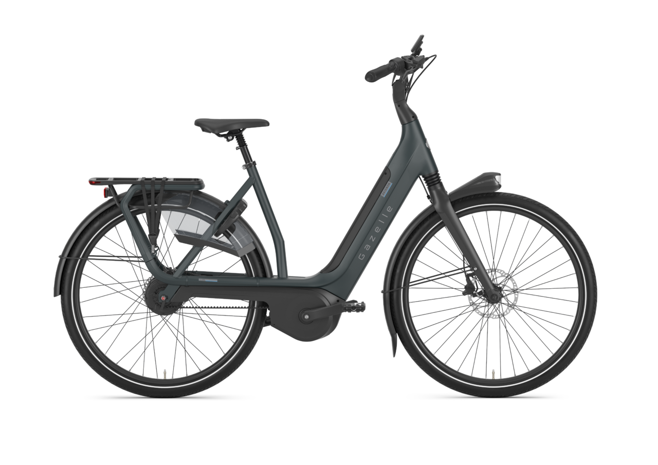 E-Bike Gazelle Avignon C380 Low-Step teal grey 500 Wh