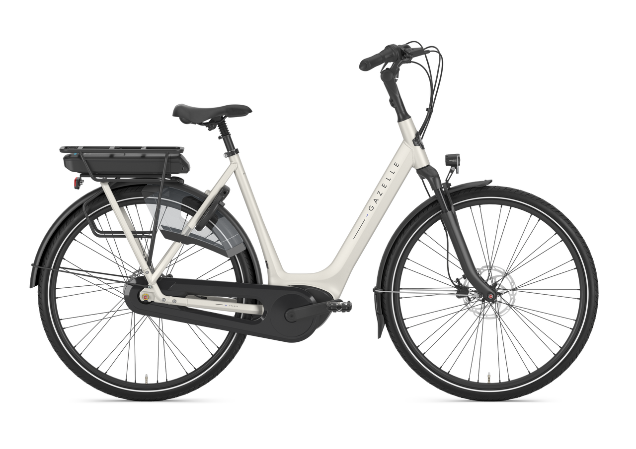 E-Bike Gazelle Arroyo C8 Low-Step ivory white 500 Wh
