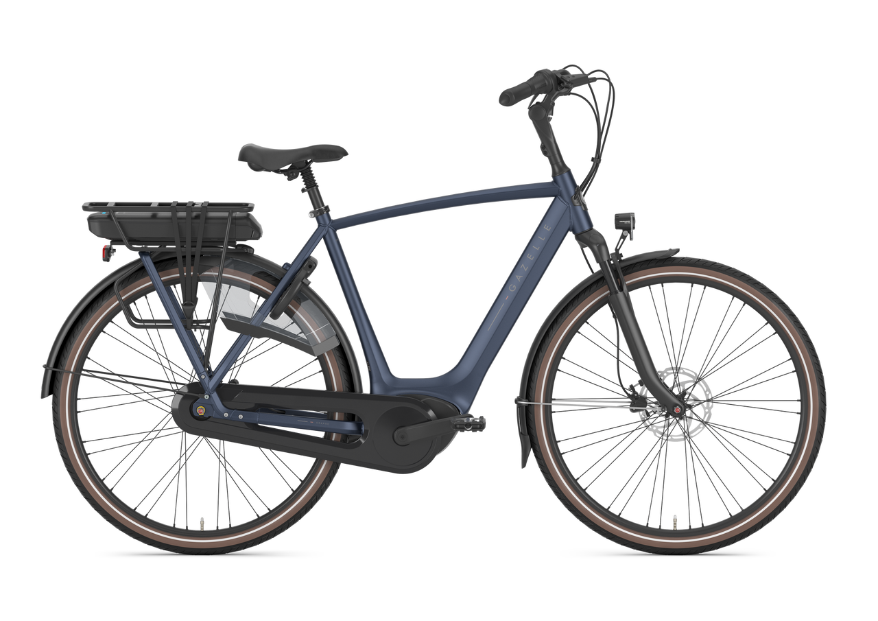E-Bike Gazelle Orange C8 High-Step saturn blue 500 Wh