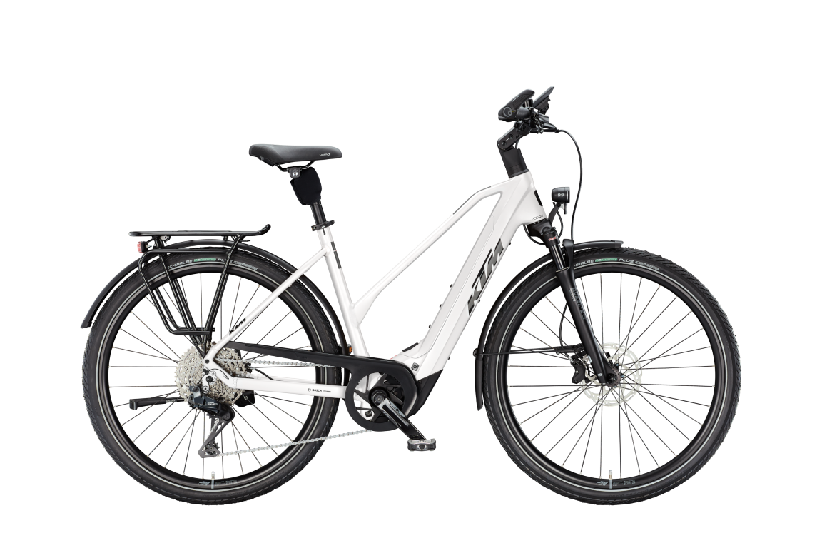 E-Bike KTM Macina Style 820 Trapez White 800 Wh