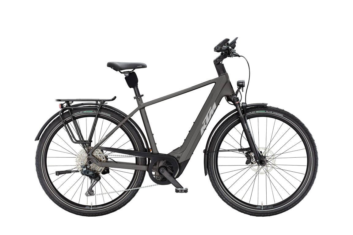 E-Bike KTM Macina Style 820 Di2 Herren Machine Grey Matt 800 Wh