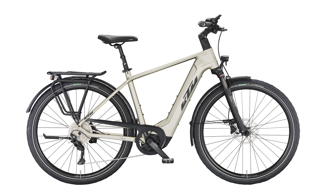 E-Bike KTM Macina Style 740 Herren Champagne Matt 750 Wh