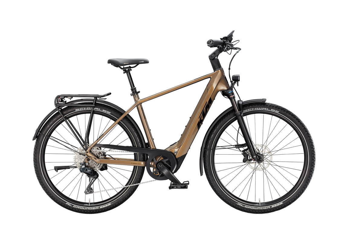 E-Bike KTM Macina Gran 810 Di2 Herren Olive Pearl 800 Wh
