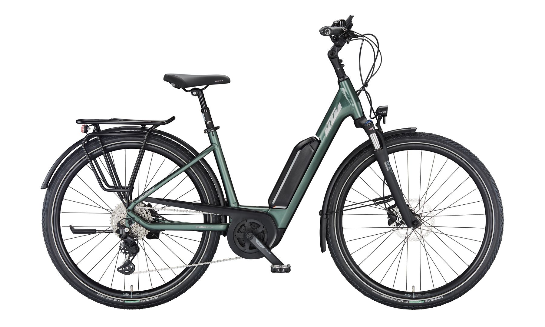 E-Bike KTM Macina Fun P510 Wave Moss Grey Matt 545 Wh