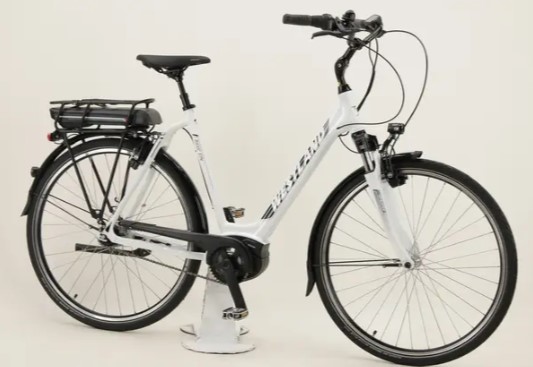E-Bike Westland Basic E7N City-/Trekking 7-Gang Nexus Rückttitt, 300WhWave weiß Rahmenhöhe: 57 cm