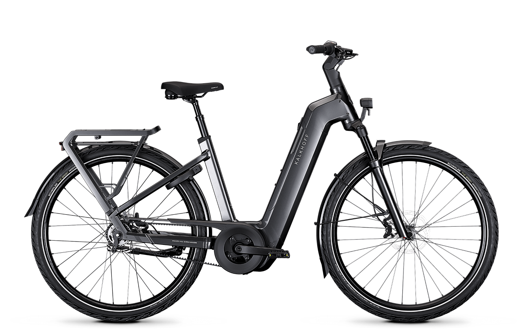 E-Bike Kalkhoff Image 5+ Move diamondblack glossy Wave 29" 800 Wh