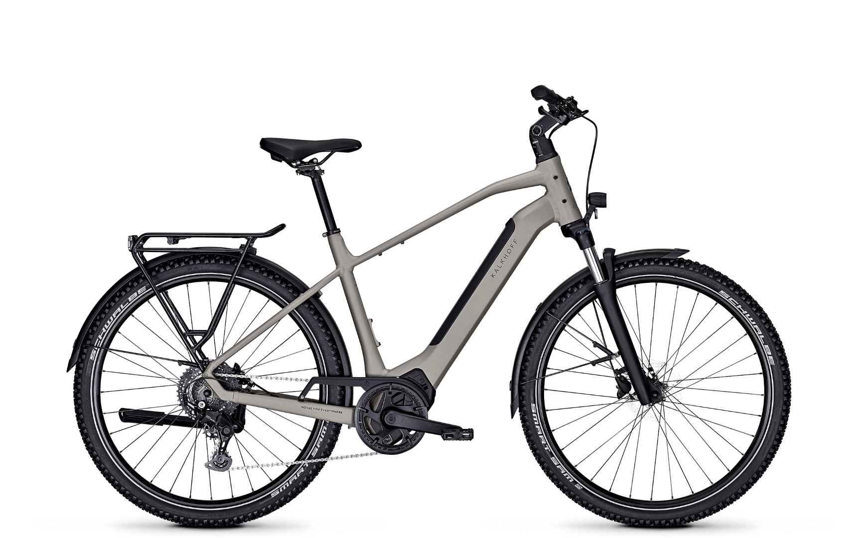 E-Bike Kalkhoff Entice L Season moonstonegrey matt Herren 27" 400 Wh