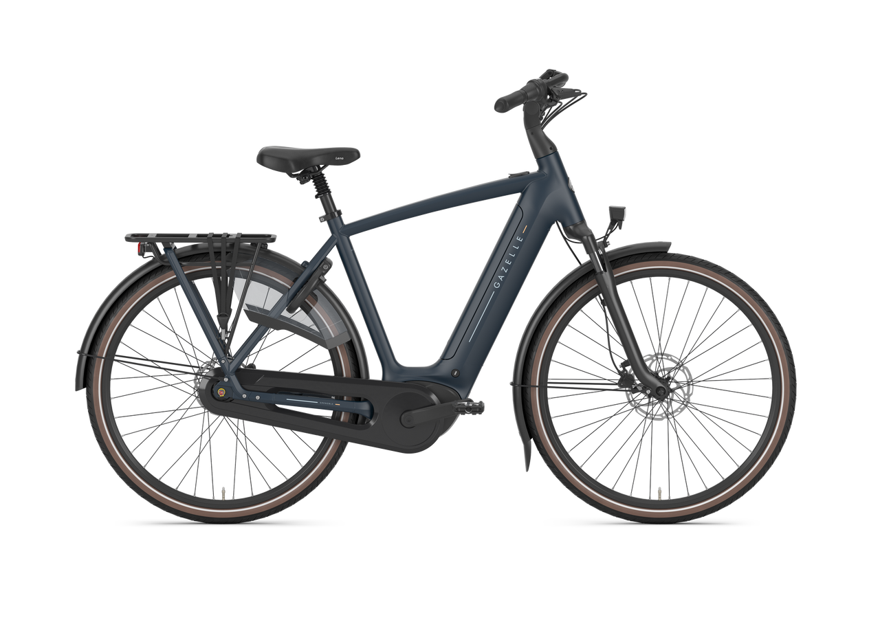 E-Bike Gazelle Grenoble C8 High-Step between blue 600 Wh