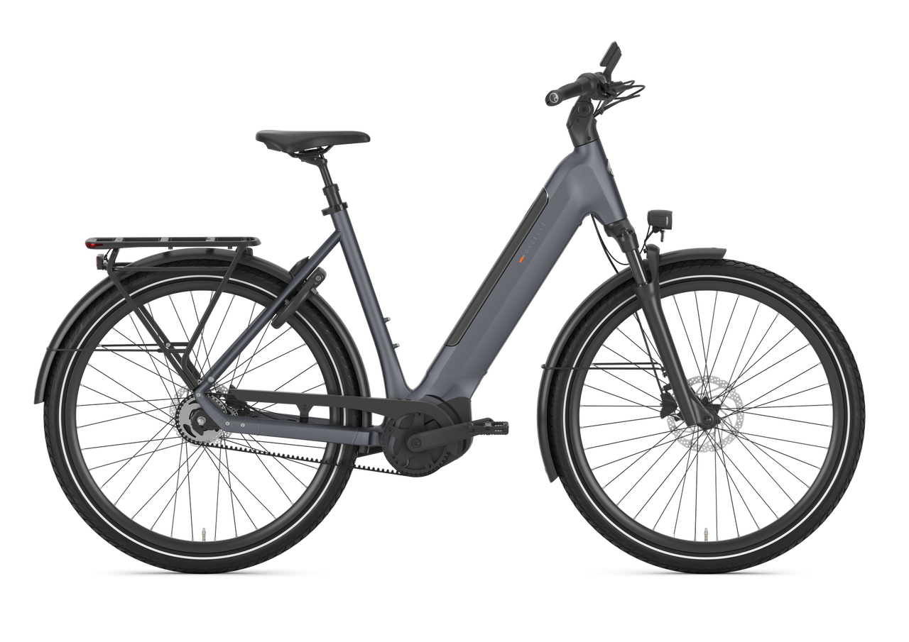 E-Bike Gazelle Ultimate C5+ Low-Step meteor grey 800 Wh