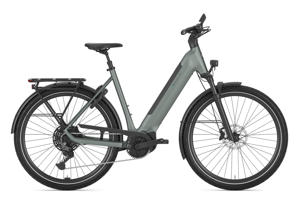 E-Bike Gazelle Ultimate T11 Low-Step twilight green 540 Wh