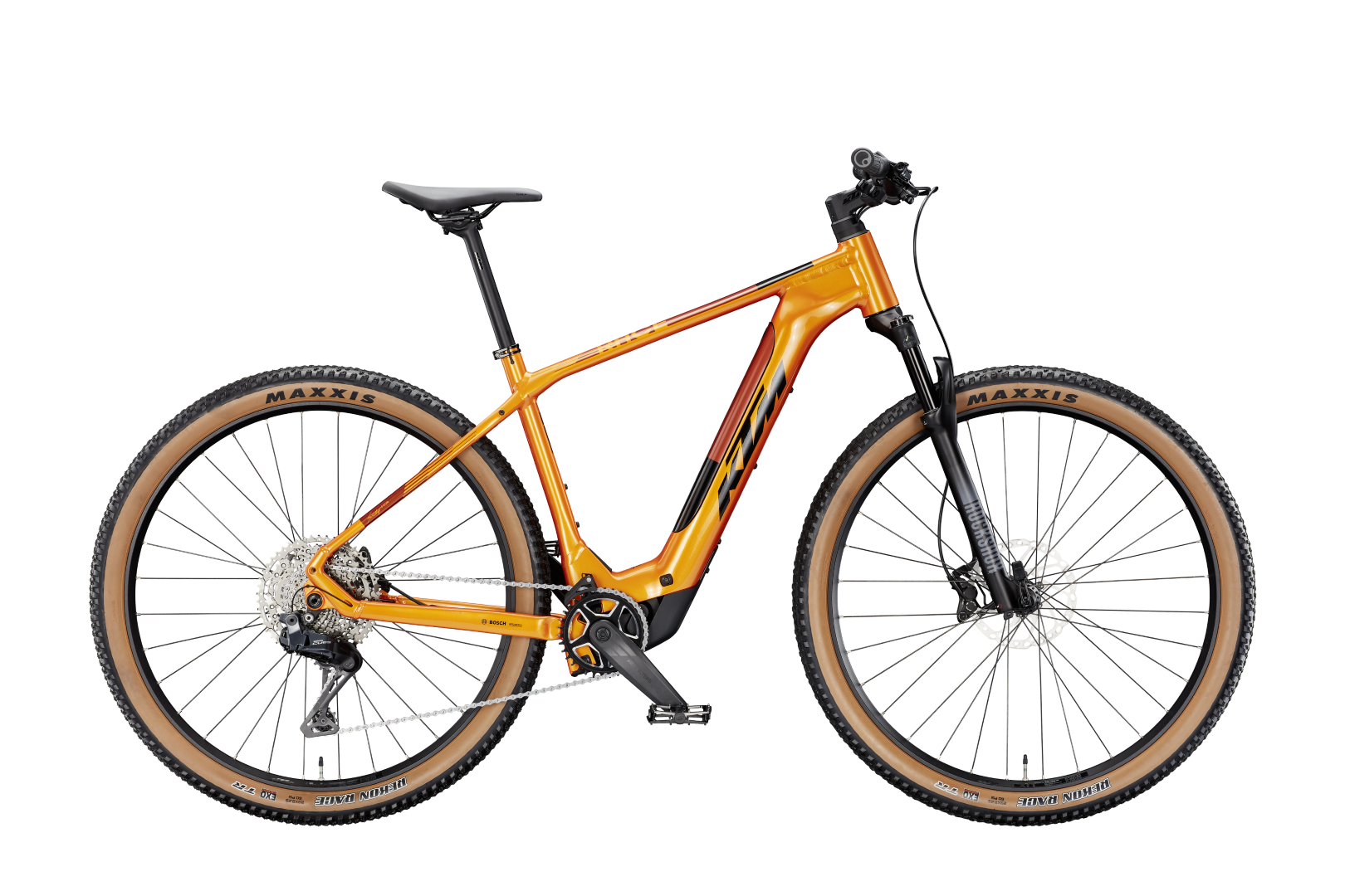 E-MTB Hardtail KTM Macina Race SX 10 Di2 Fresh Orange 400 Wh