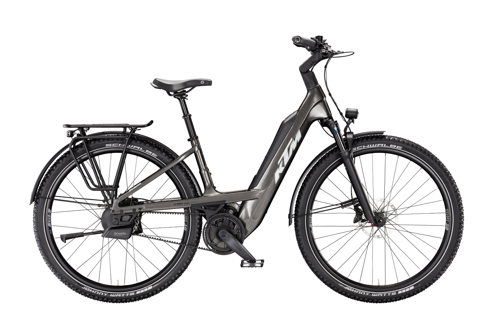 E-MTB Hardtail KTM Macina Every 820 Belt Wave Machine Grey 800 Wh Automatik