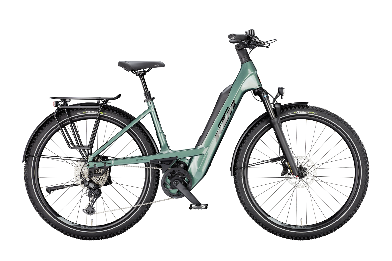 E-MTB Hardtail KTM Macina Every 840 Wave Oxygen Green 800 Wh