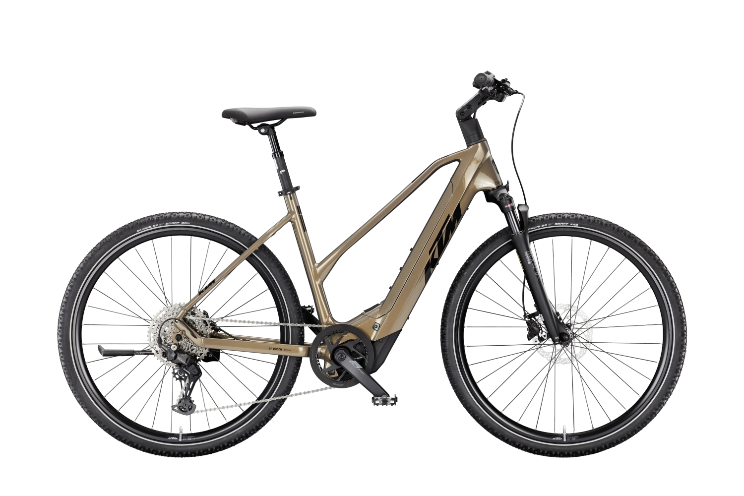 E-Bike KTM Macina Cross CX 820 Trapez Olive Pearl 800 Wh