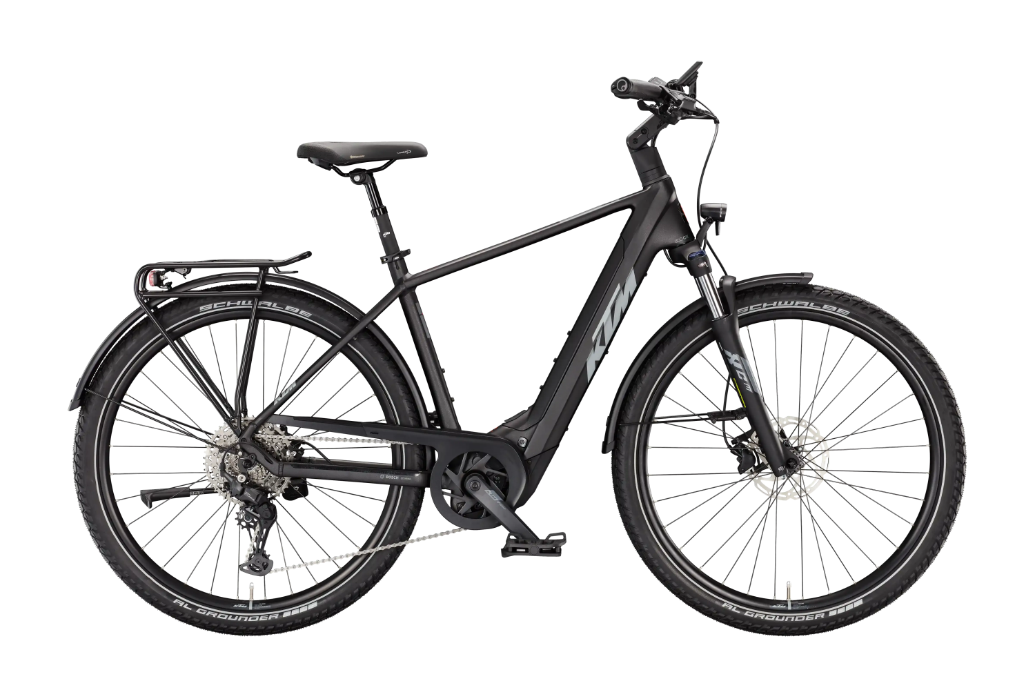 E-Bike KTM Macina Gran 820 Herren Diamond Black Matt 800 Wh