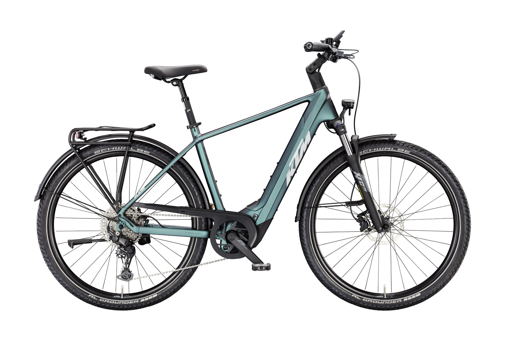 E-Bike KTM Macina Gran 820 Herren Green Purple Flip Matt 800 Wh
