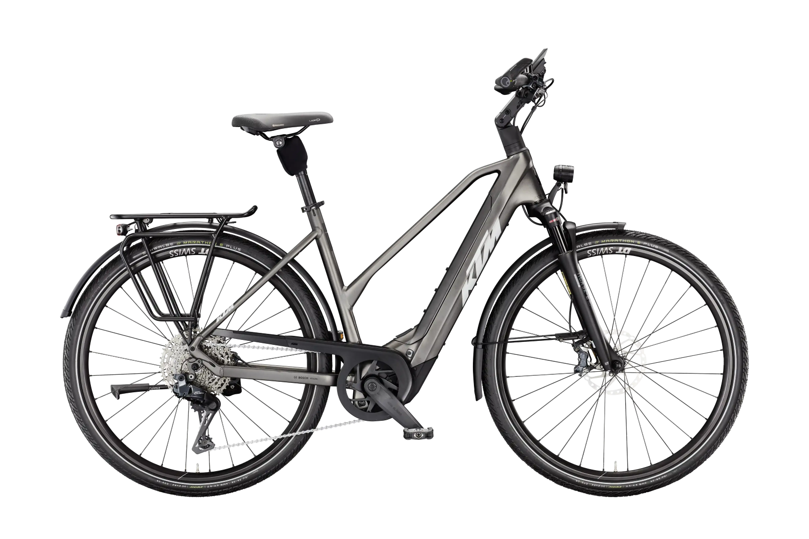 E-Bike KTM Macina Style 810 Di2 Trapez Machine Grey Matt 800 Wh