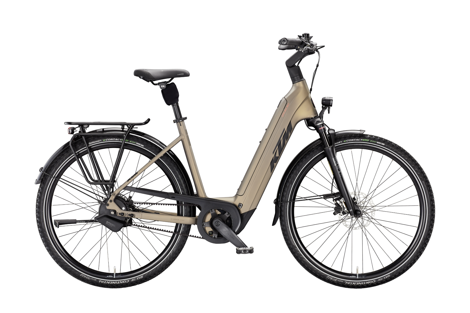 E-Bike KTM Macina City 810 Belt Wave Olive Pearl Matt 800 Wh/ Automatik