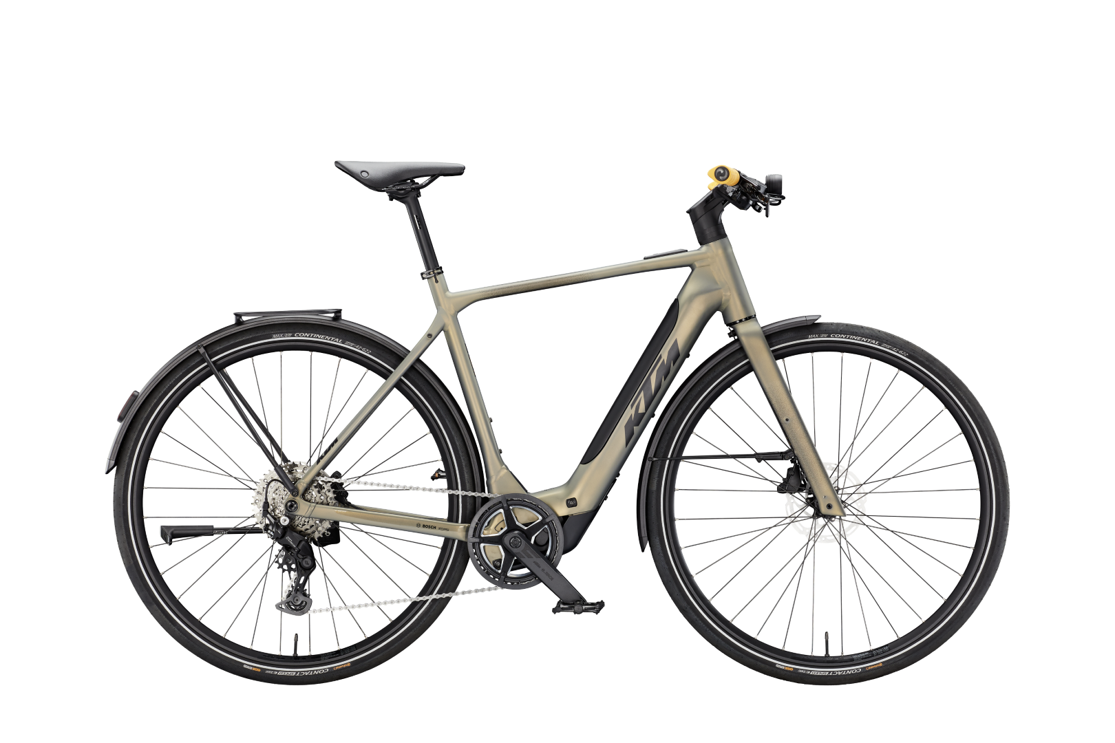 E-Gravelbike KTM Macina Urbanator SX Olive Pearl Matt 400 Wh