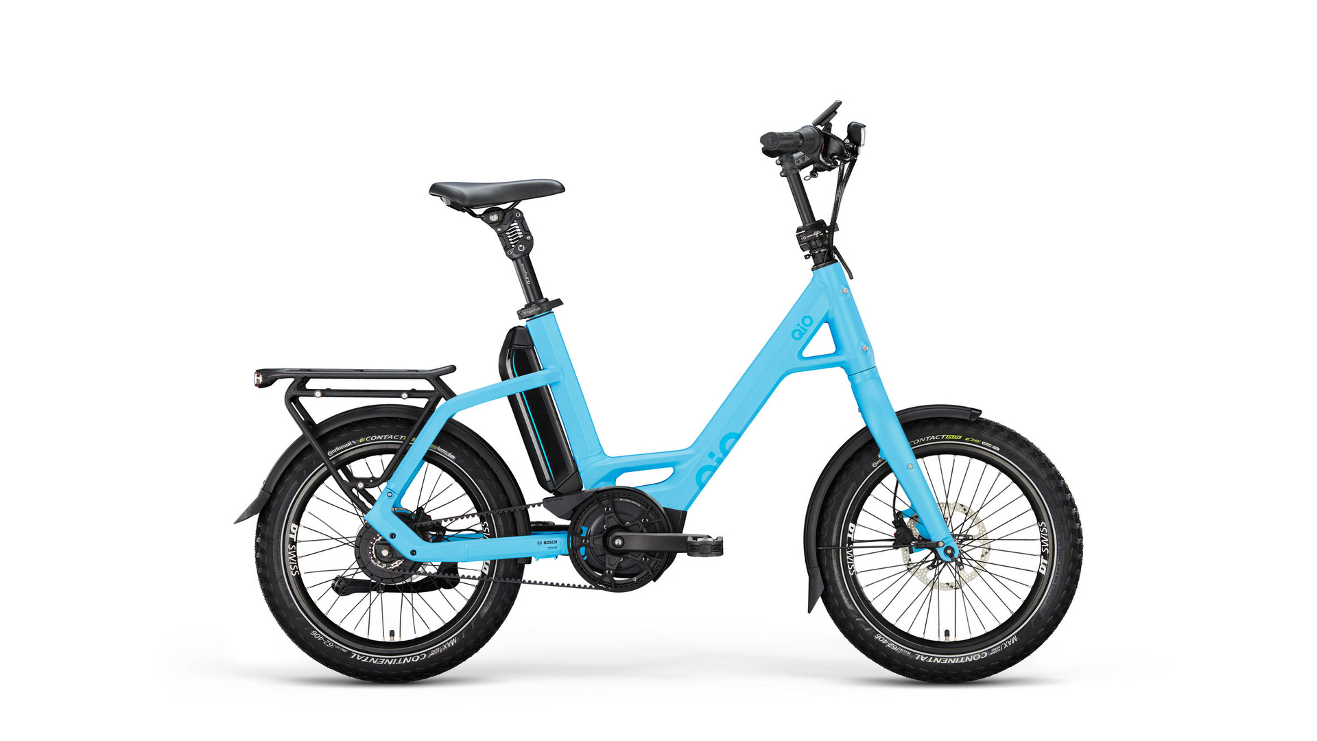 E-Kompaktrad QiO EINS P-E ice blue matt 545 Wh