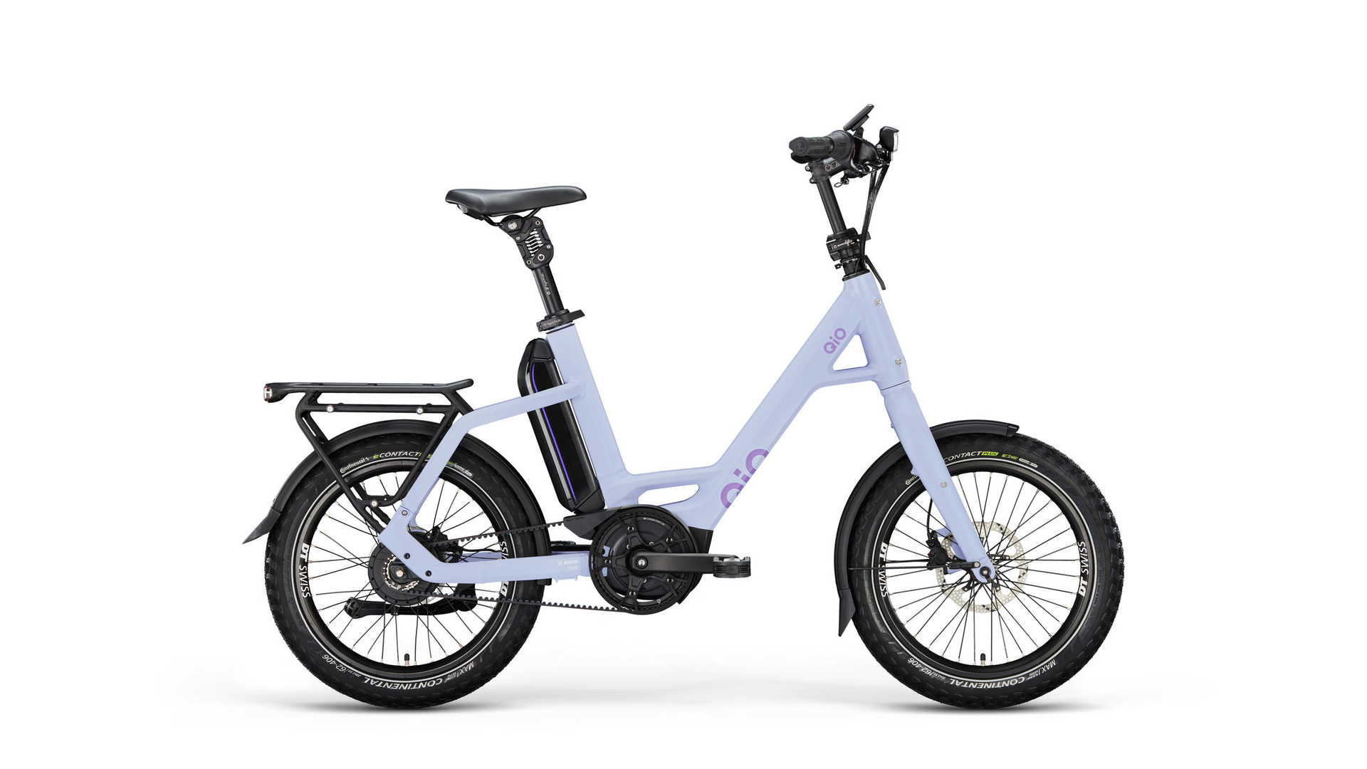 E-Kompaktrad QiO EINS P-E sweet lavender matt 545 Wh
