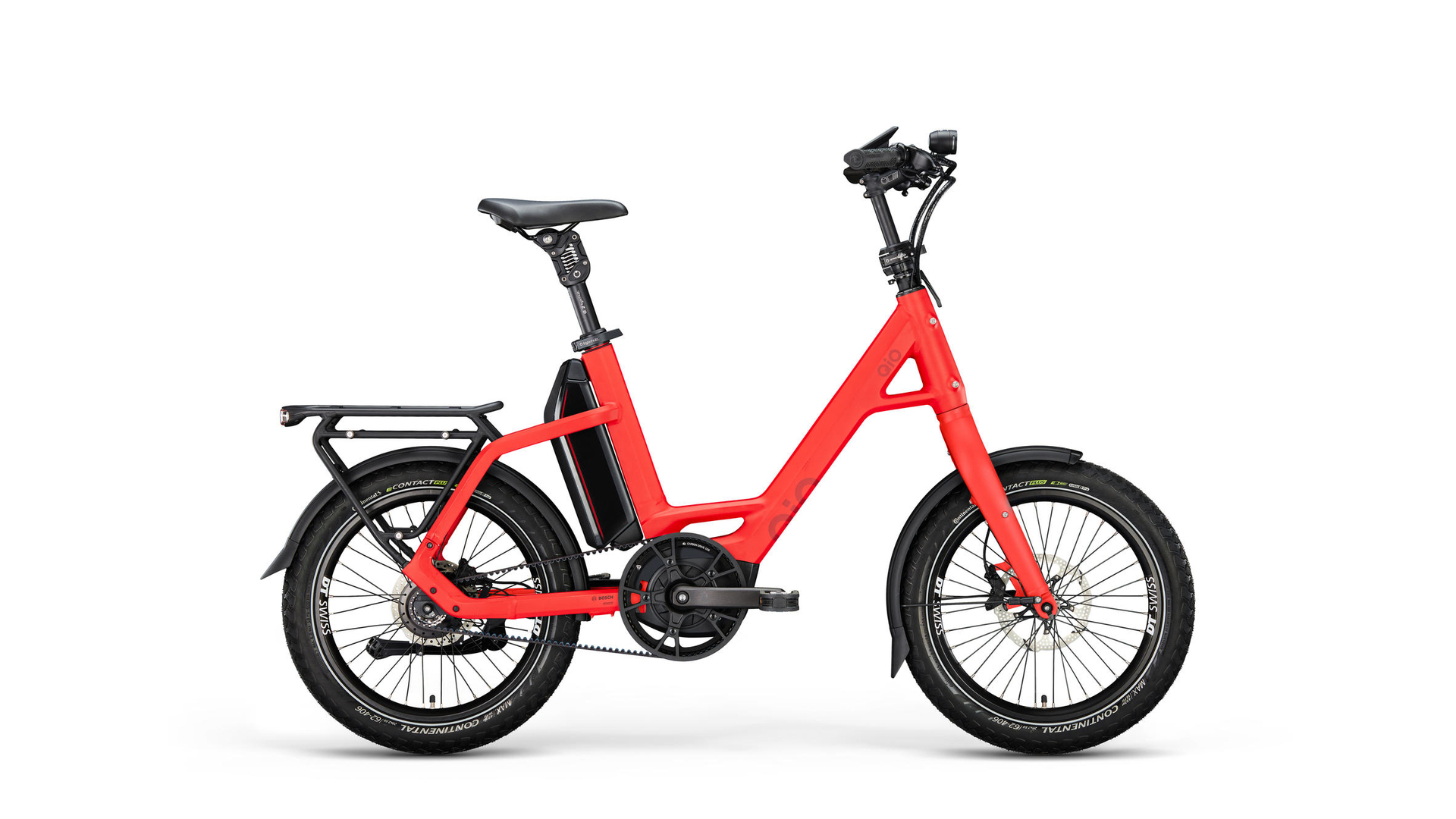 E-Kompaktrad QiO EINS P-R imola red matt 800 Wh