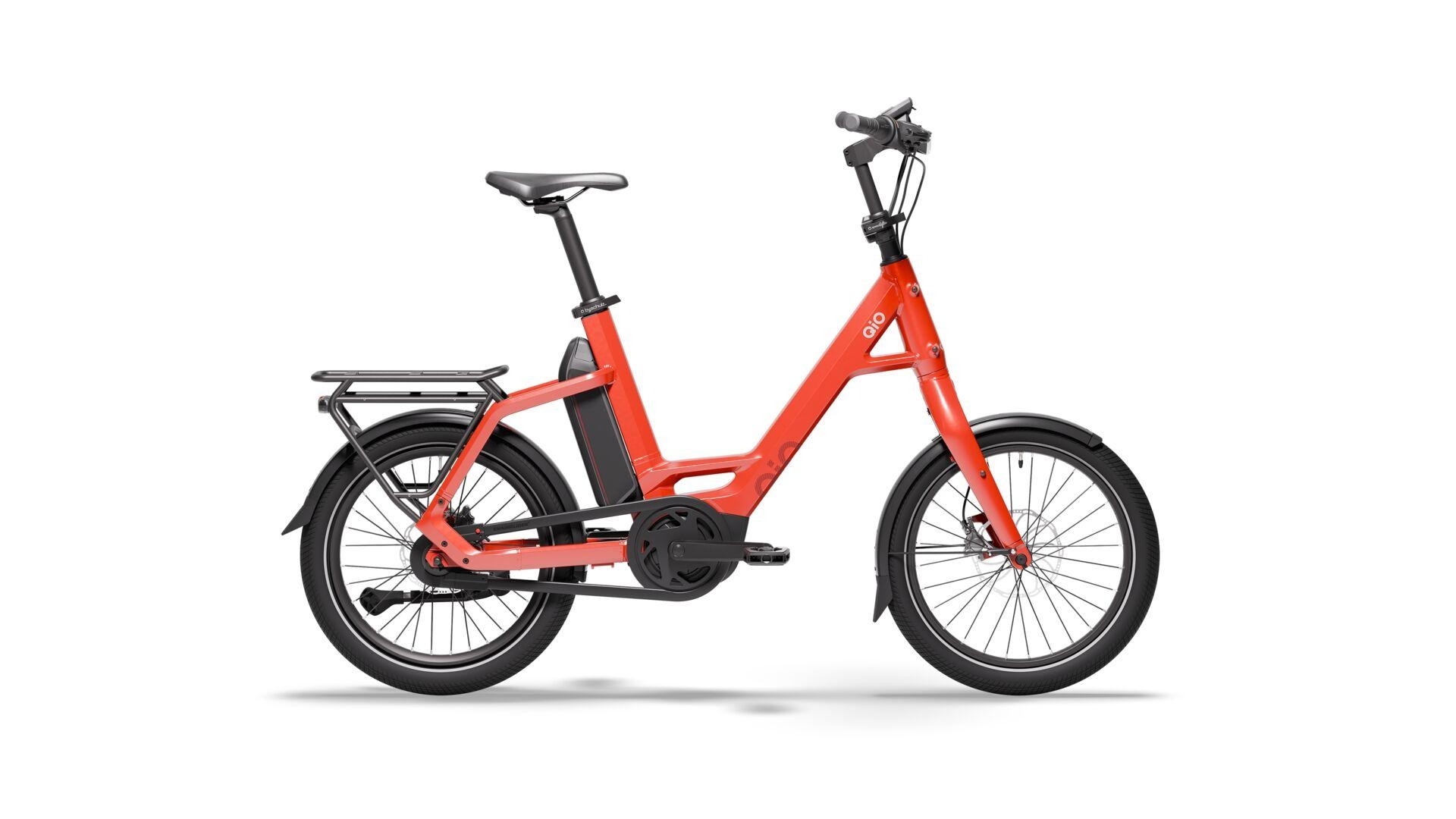 E-Kompaktrad QiO Compact AP-8 imola red 545 Wh