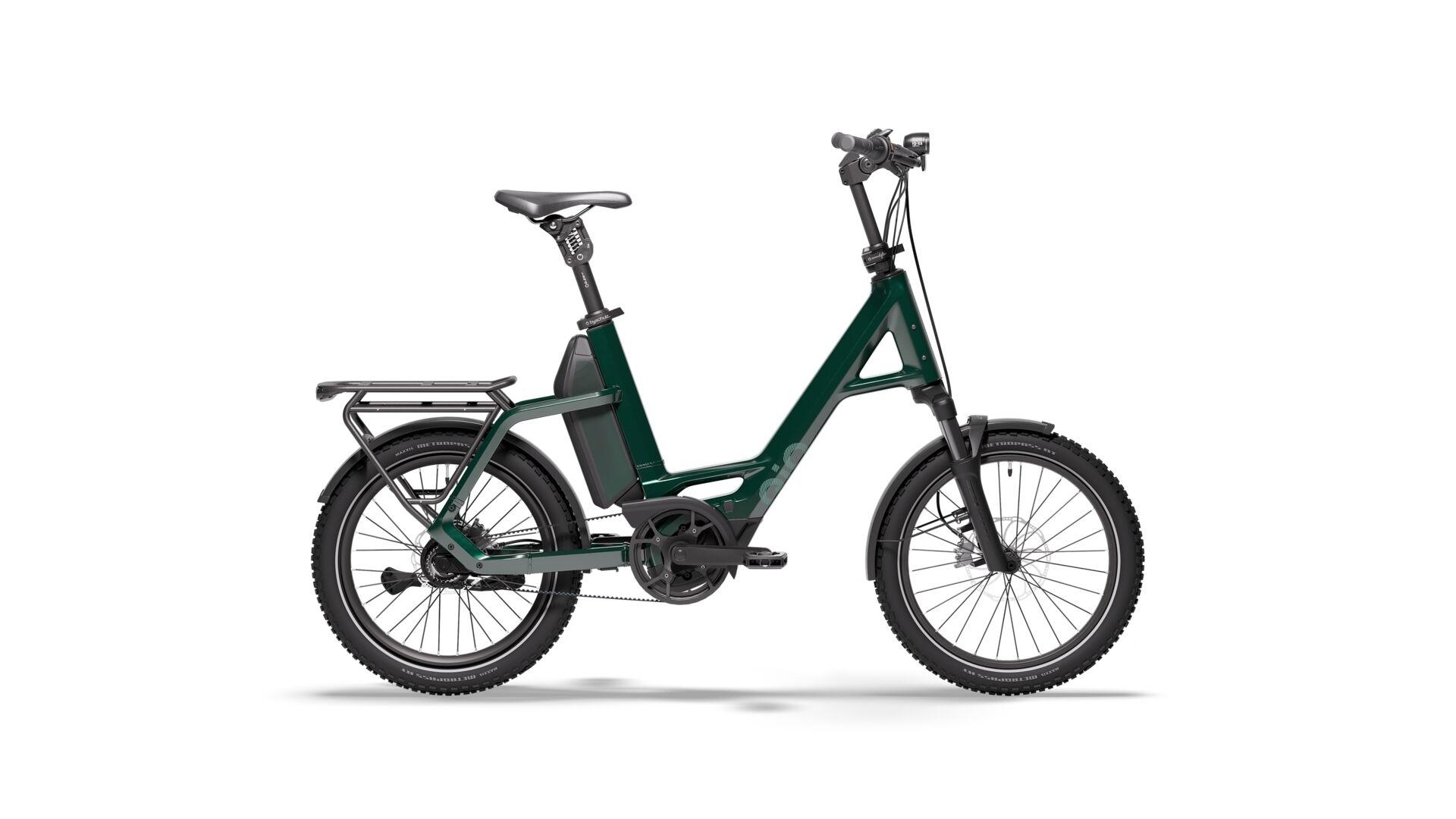 E-Kompaktrad QiO Compact CX5x forest green 800 Wh