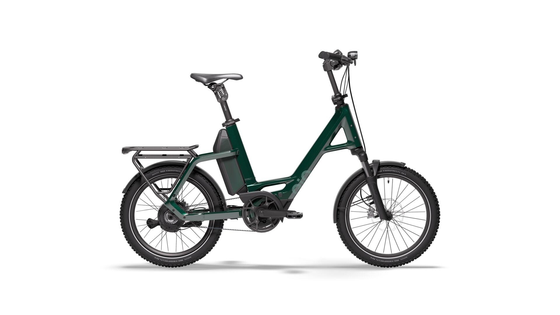 E-Kompaktrad QiO Compact CXNINEx forest green 800 Wh