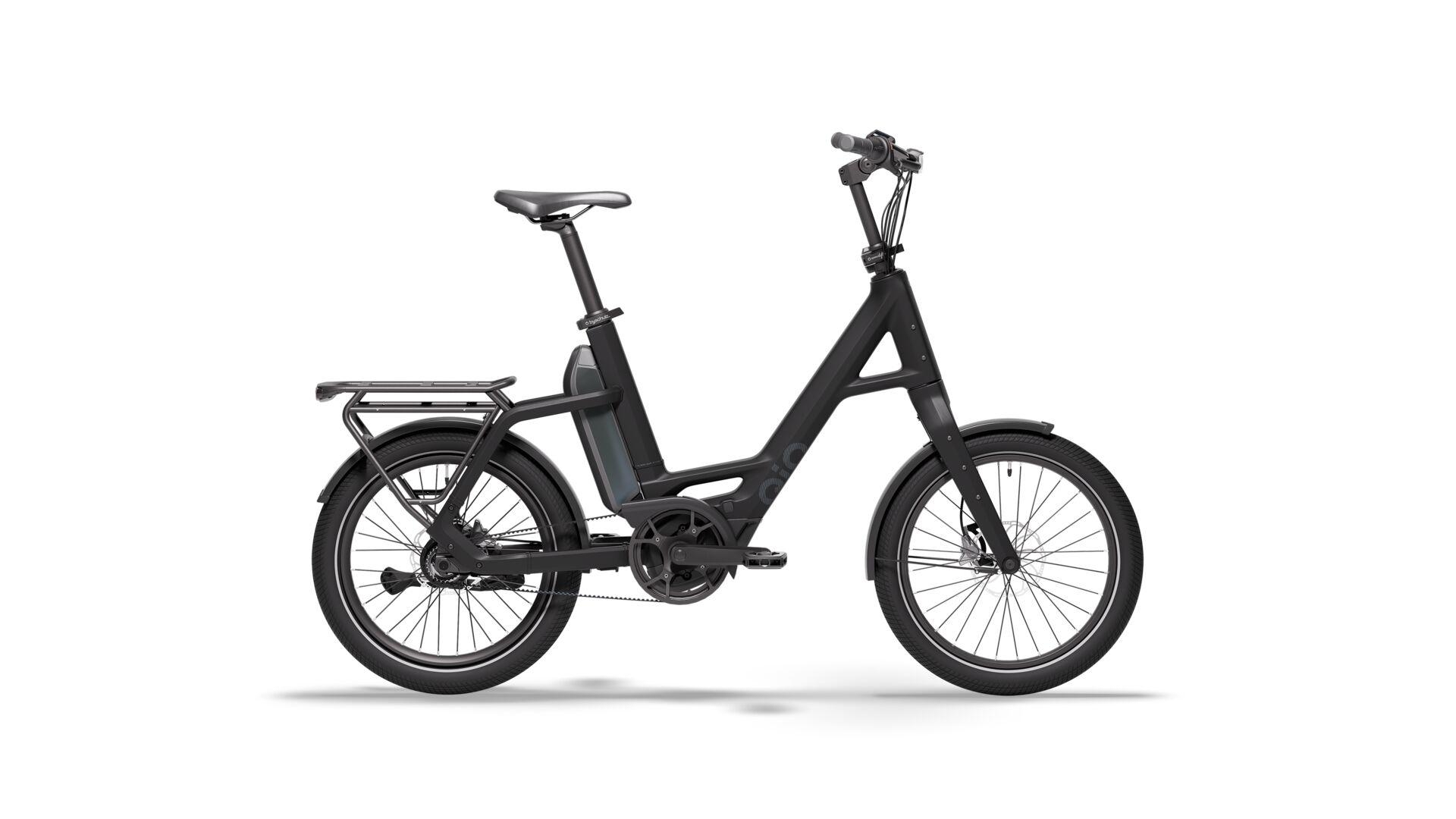 E-Kompaktrad QiO Compact P5 night black matt 545 Wh