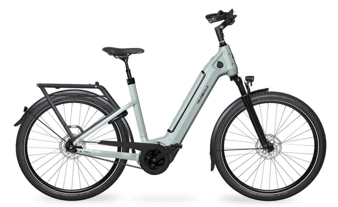 E-Bike Velo De Ville SEB 990CX PRO Wave 800Wh Purion 200 smart CX 48cm 5G 27,5" Freilauf Ice Blue glanz