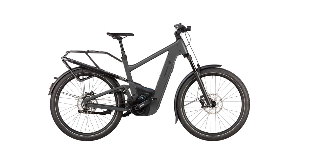 E-Bike Riese & Müller Delite5 GT Pinion E1.12 MGU 47cm 800Wh 27,5" GX stone grey