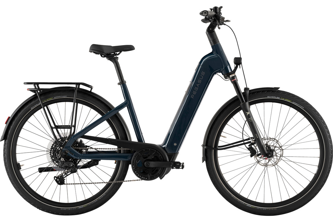 E-Bike PEGASUS Strong EVO 10 Lite 800 Wh Wave 28 Zoll Smart CX montego blue 2026