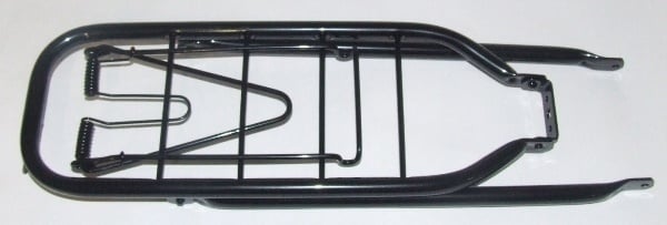 Träger Tour 57/61cm stahl 001 Black mit federklappe