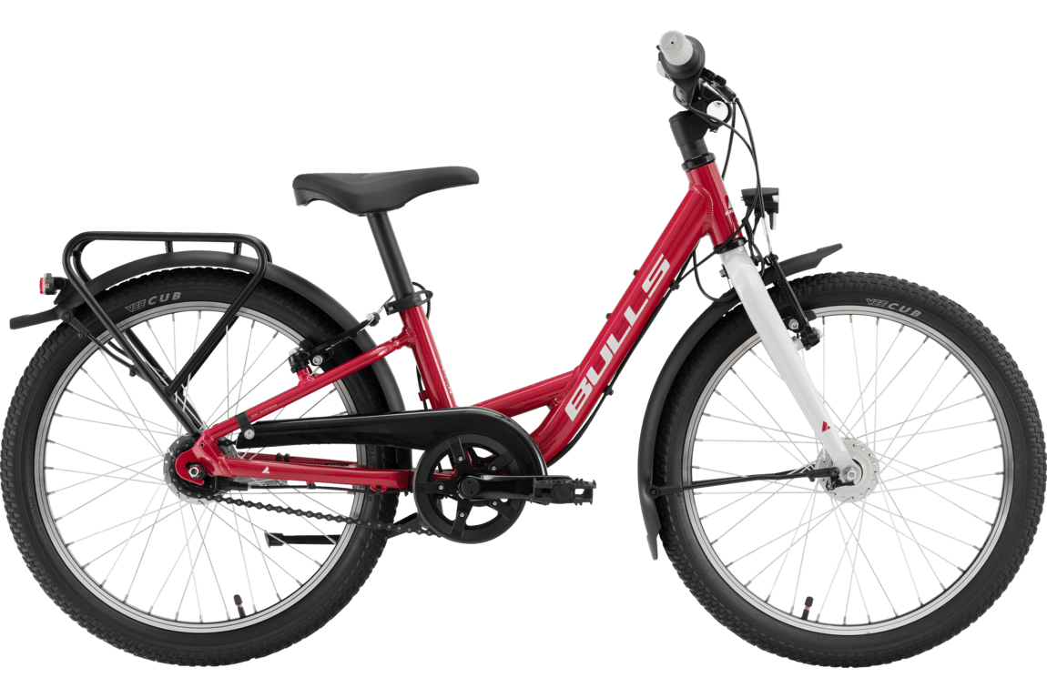 Jugendfahrrad BULLS Tokee Street 20 7G outer Wave 20" Rücktritt rouge red