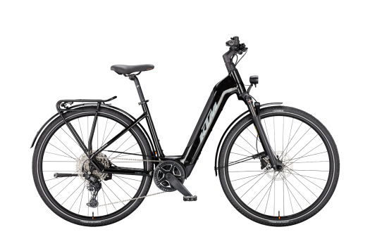 E-Bike KTM Power Sport SX Wave Diamond Black silver+orange 400 Wh