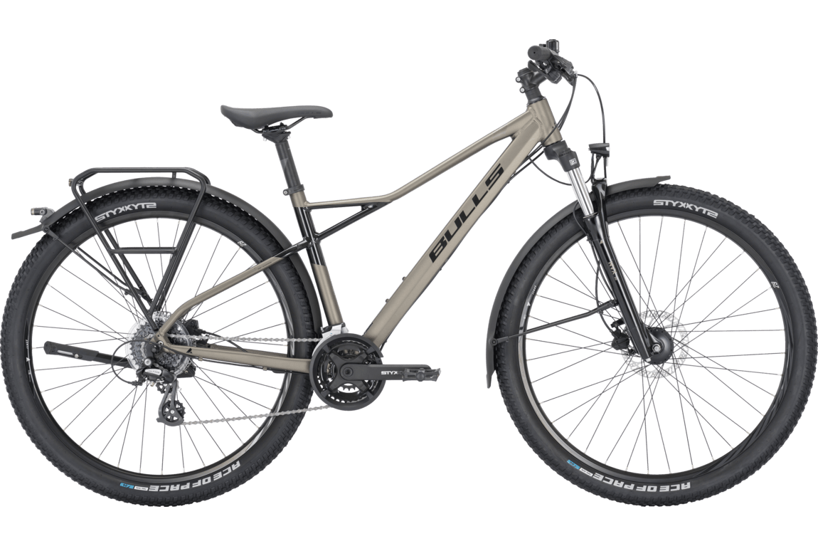 MTB Hardtail BULLS Sharptail Street 3 27,5 Herren 27,5 Zoll monza grey matte/ black