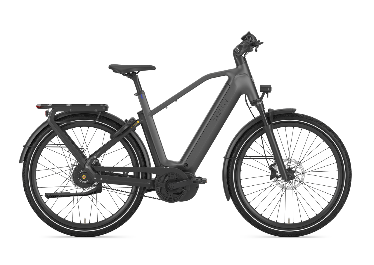 E-Bike Gazelle Eclipse C380 High-Step anthracite grey 750 Wh
