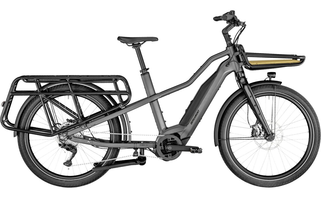Bergamont E-Cargoville LT Edition – 500 Wh – 26 Zoll – Longtail – 2023