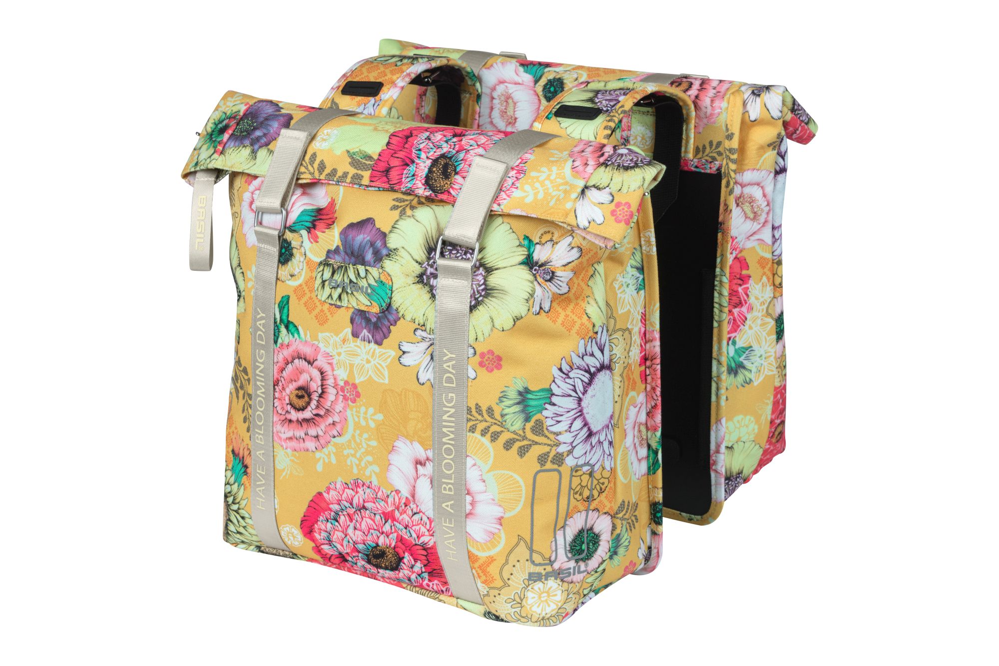 Doppelpacktasche Basil Bloom Field Bag Honey Yellow 28-35L